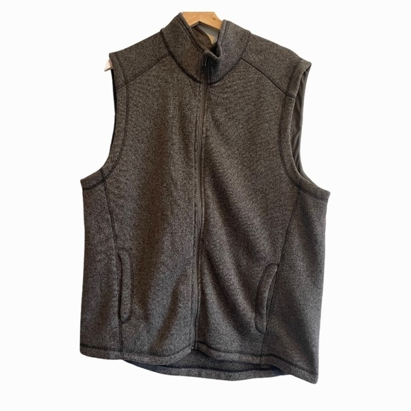 Wind River T-Max Heat warm grey full zip vest gorpcore hiking camping outdoors - Picture 1 of 7